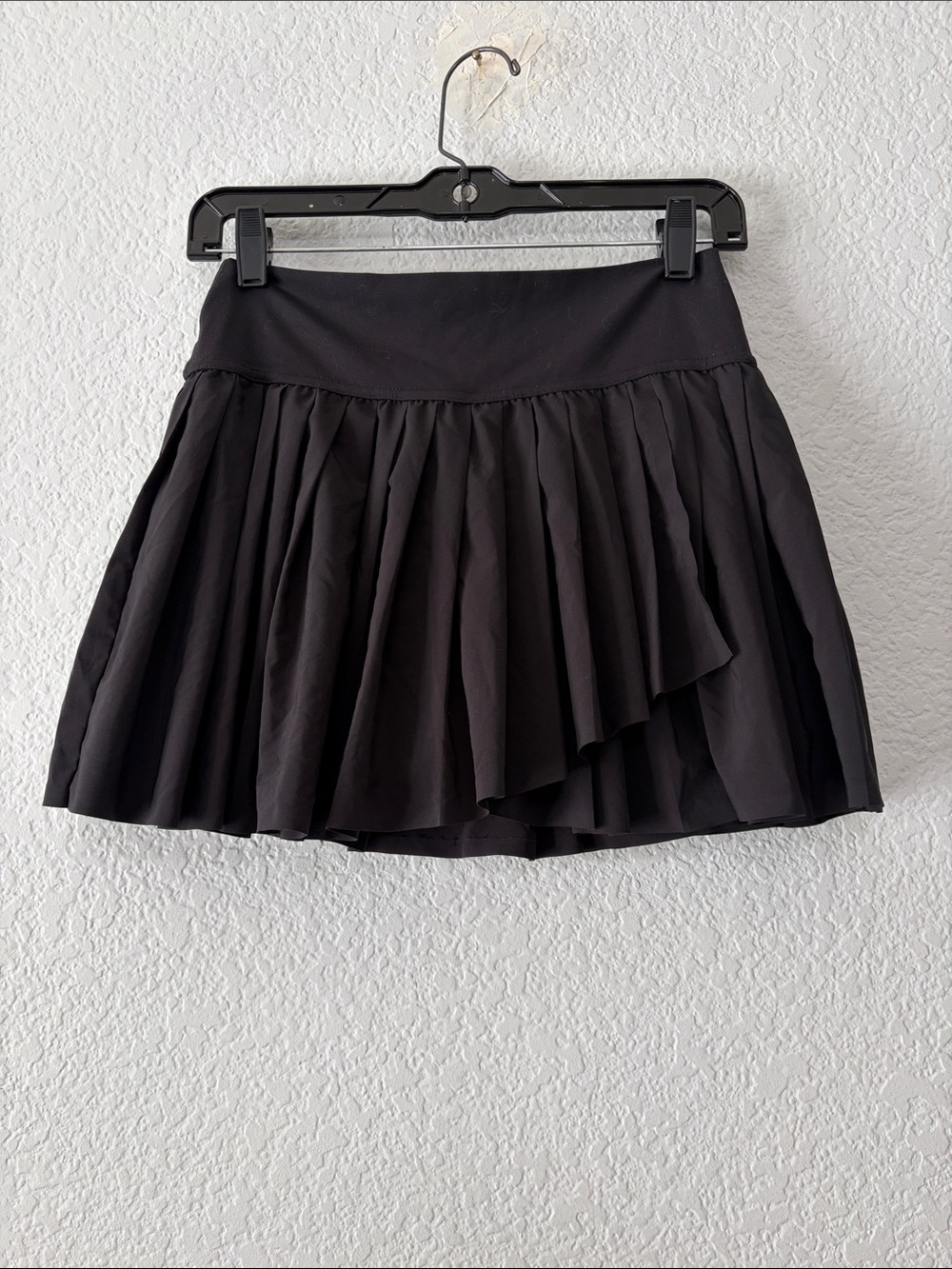 Aerie Offline Pleated Black Tennis Skirt Skort